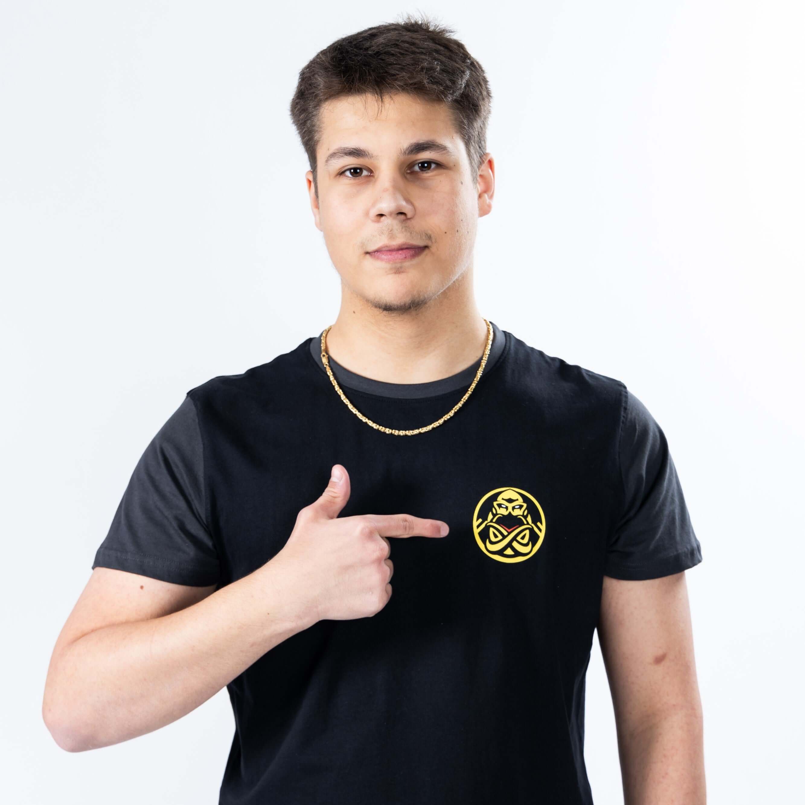 ENCELADUS Team T-Shirt Black